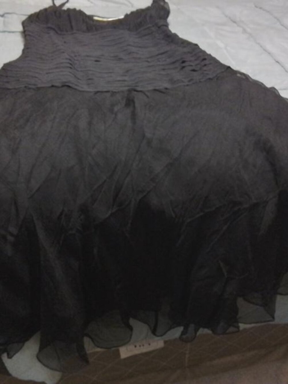 Vintage Max Studio Special Edition 100% Silk Dress Black Size 6